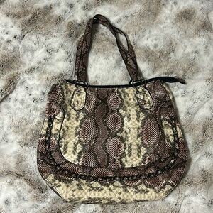 Jessica Simpson Snake Skin Handbag